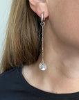 Boucles d'oreilles Silver Life On Earth