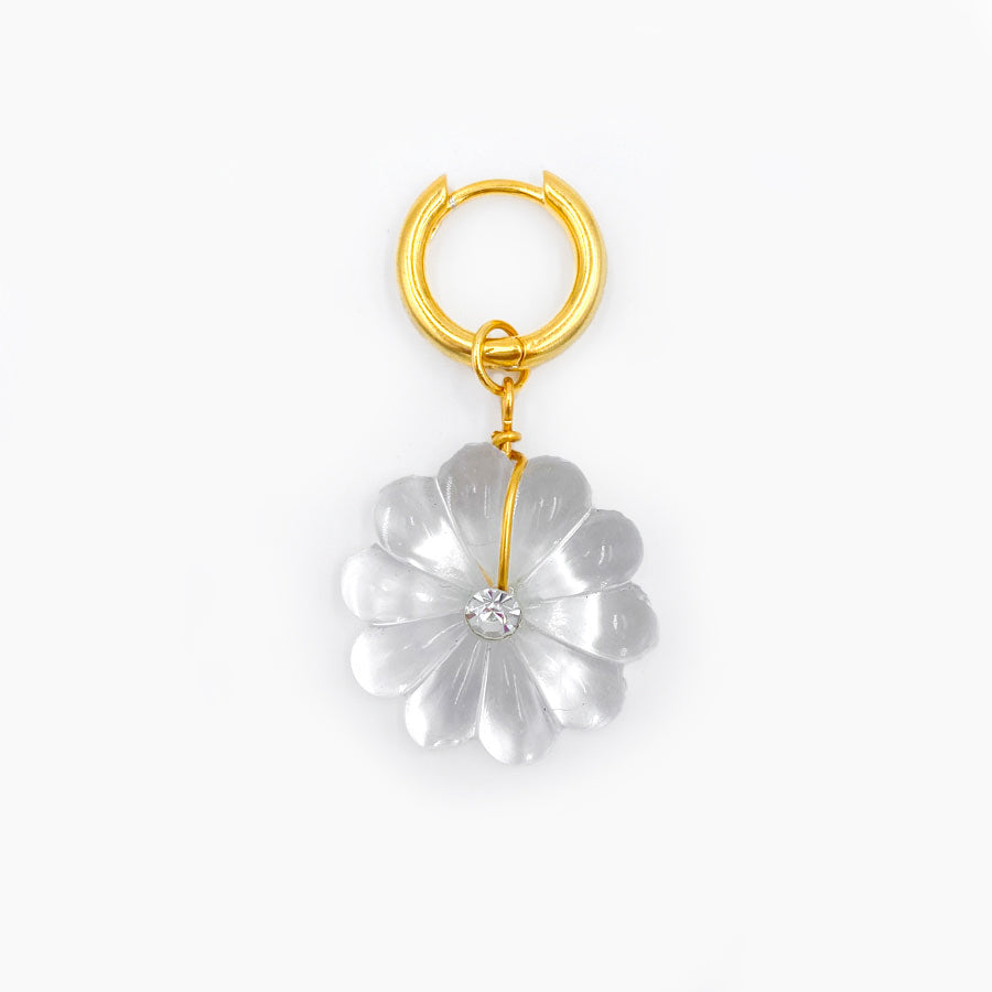Boucle FLOWER dorée