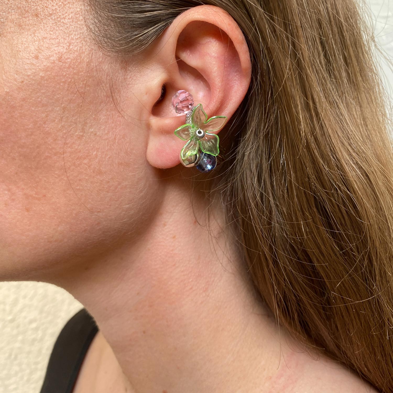 Earcuff Green Tiare