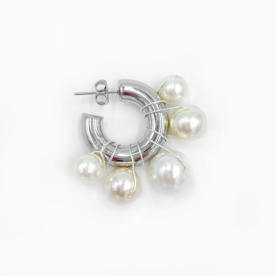 Mono boucle Unlocked Silver