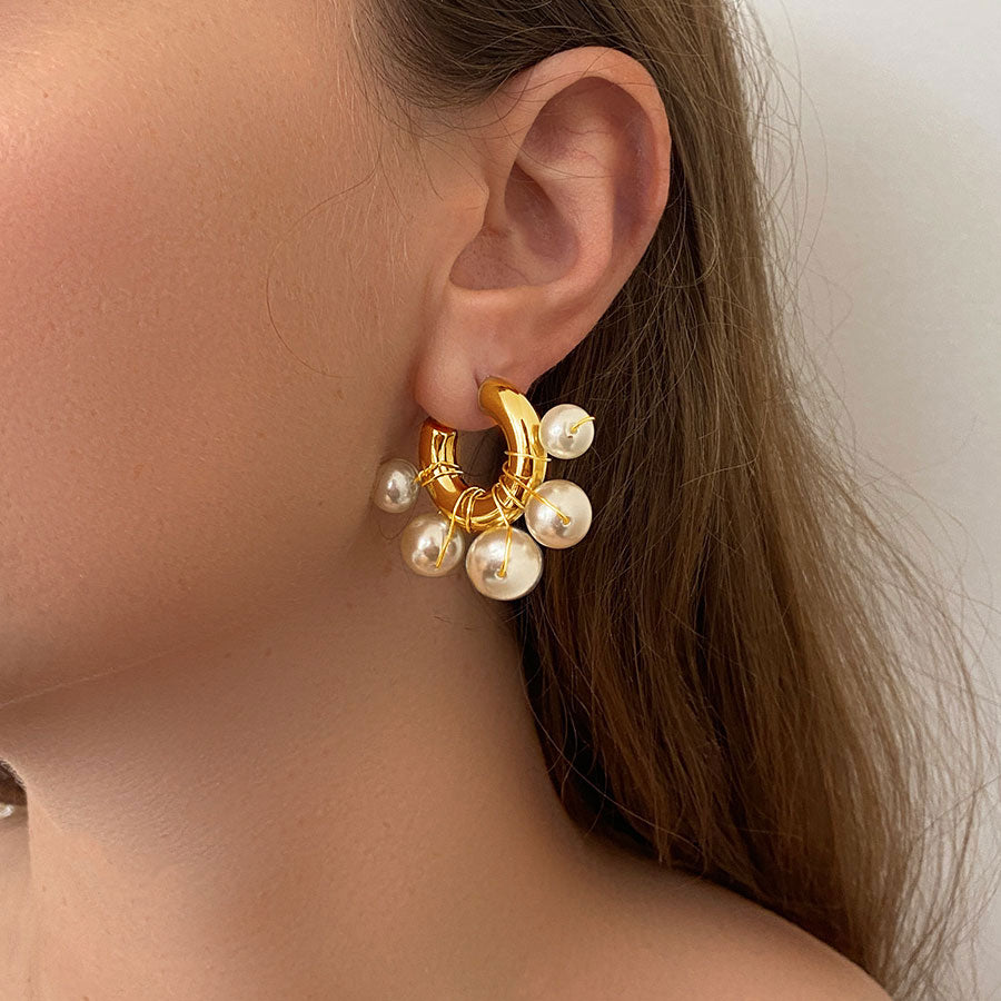 Boucles d'oreilles Unlocked Gold