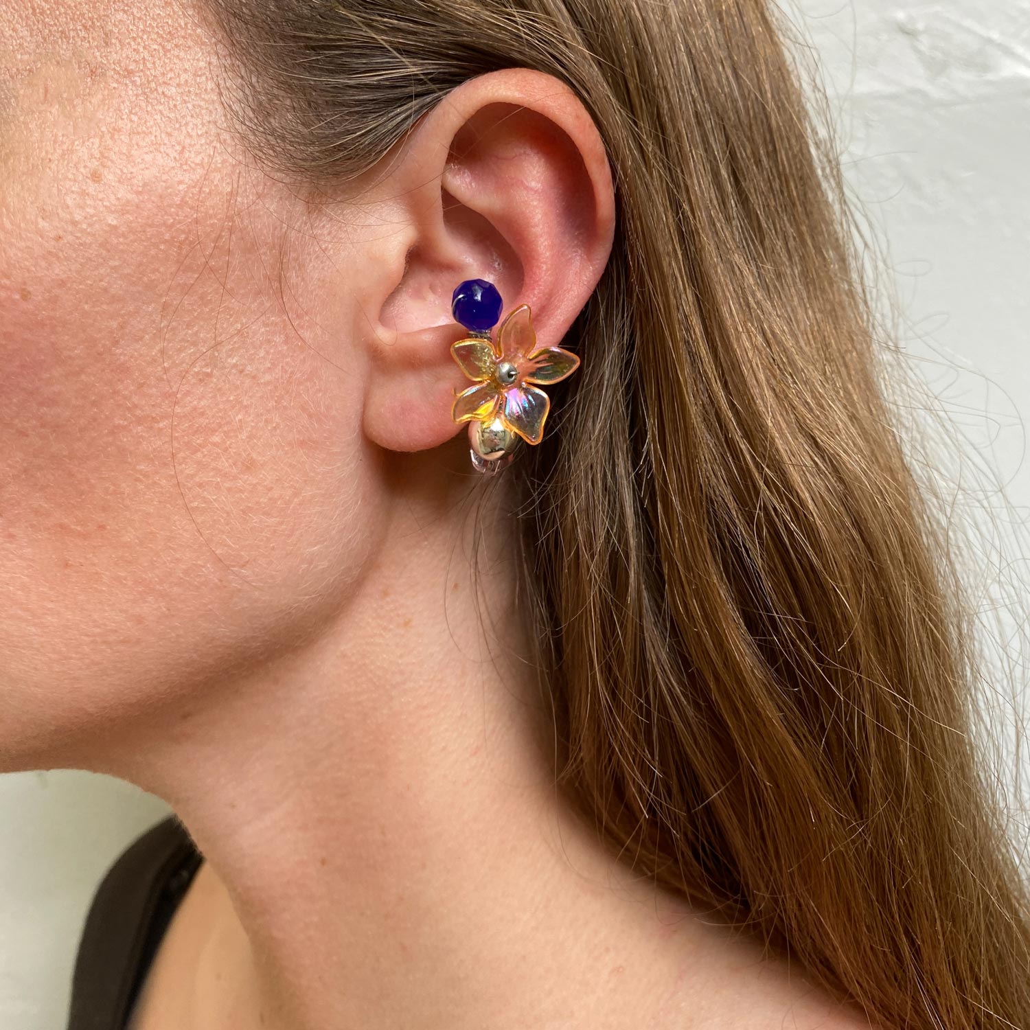 Earcuff Orange Tiare