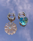 Primavera Silver & Blue Earrings