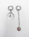 Boucles d'oreilles Silver Life On Earth