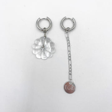 Boucles d'oreilles Silver Life On Earth