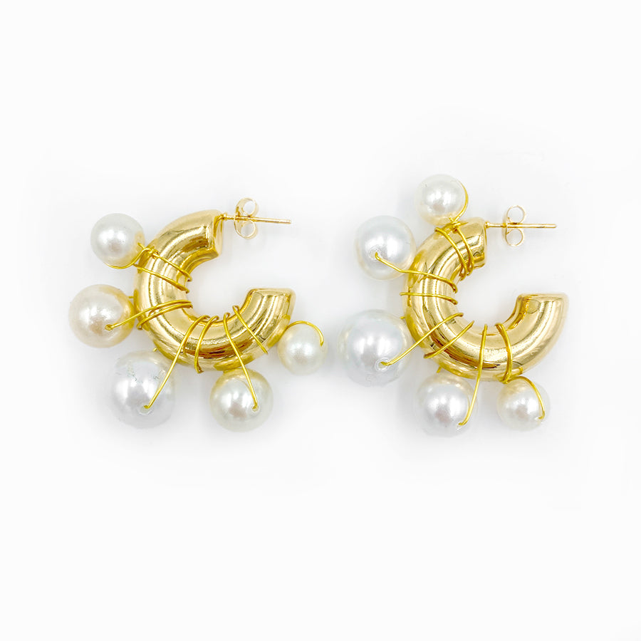 Boucles d'oreilles Unlocked Gold