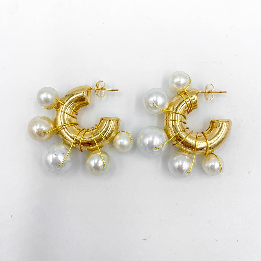 Boucles d'oreilles Unlocked Gold