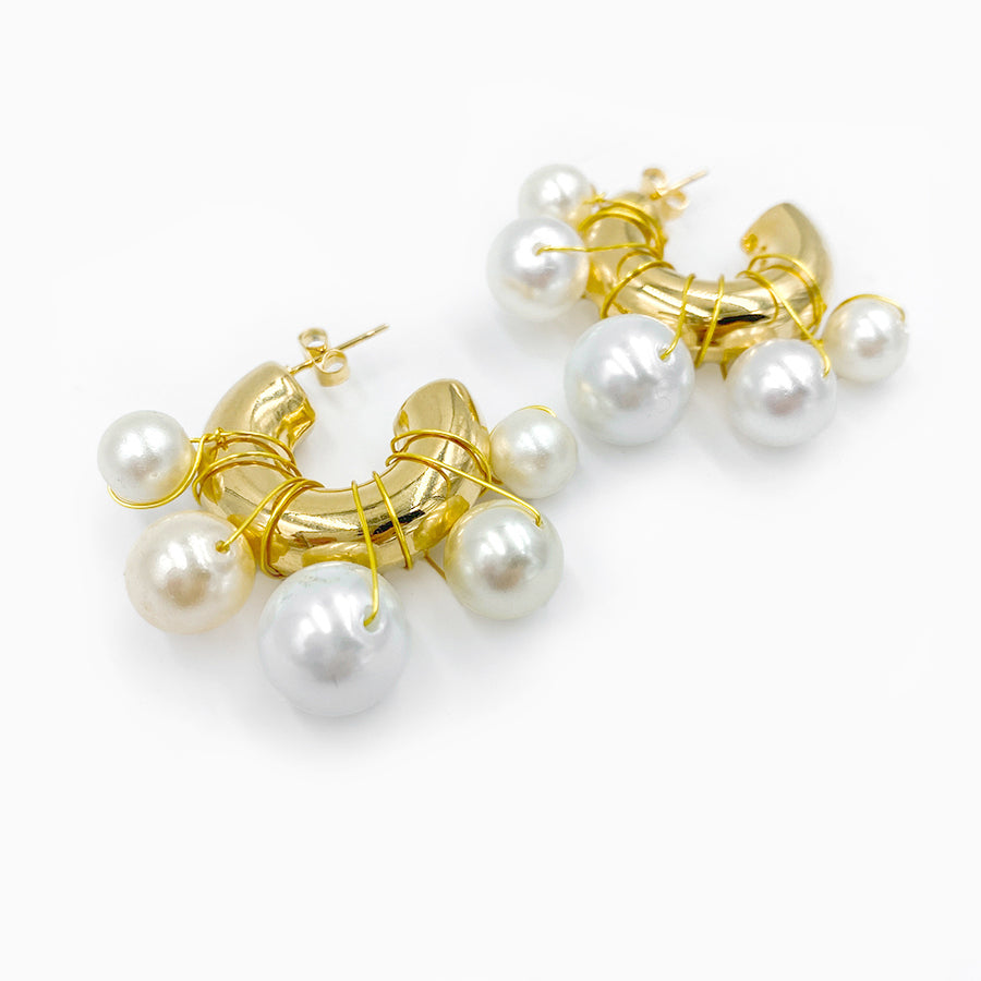 Boucles d'oreilles Unlocked Gold