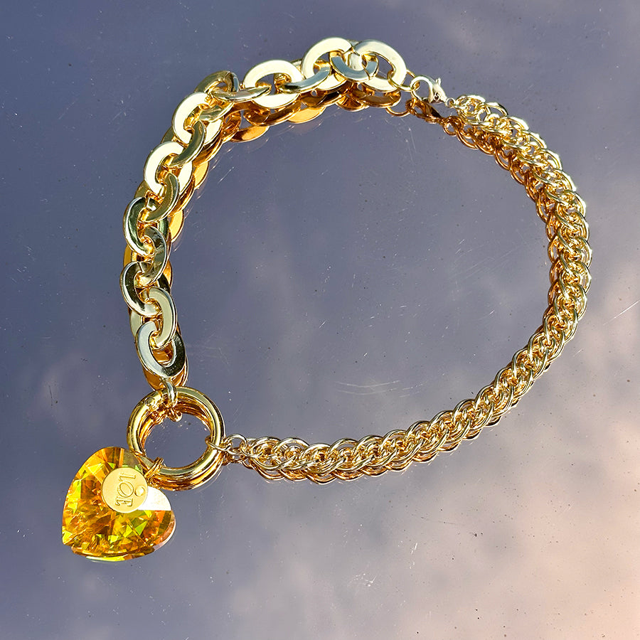 Collier coeur Sunny