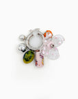 Flora single earring - silver 