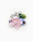 Flora single earring - silver 