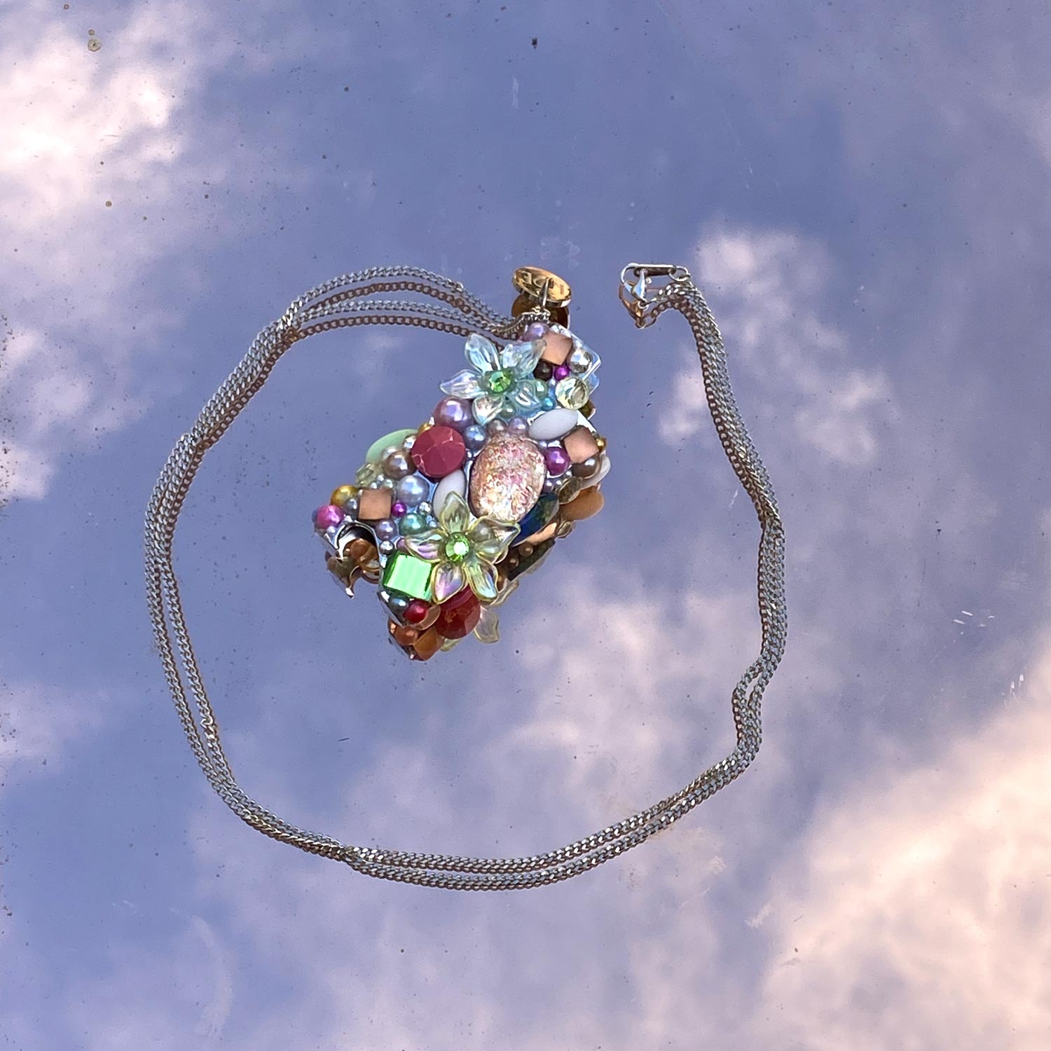 SUNSET Lighter Case Necklace 