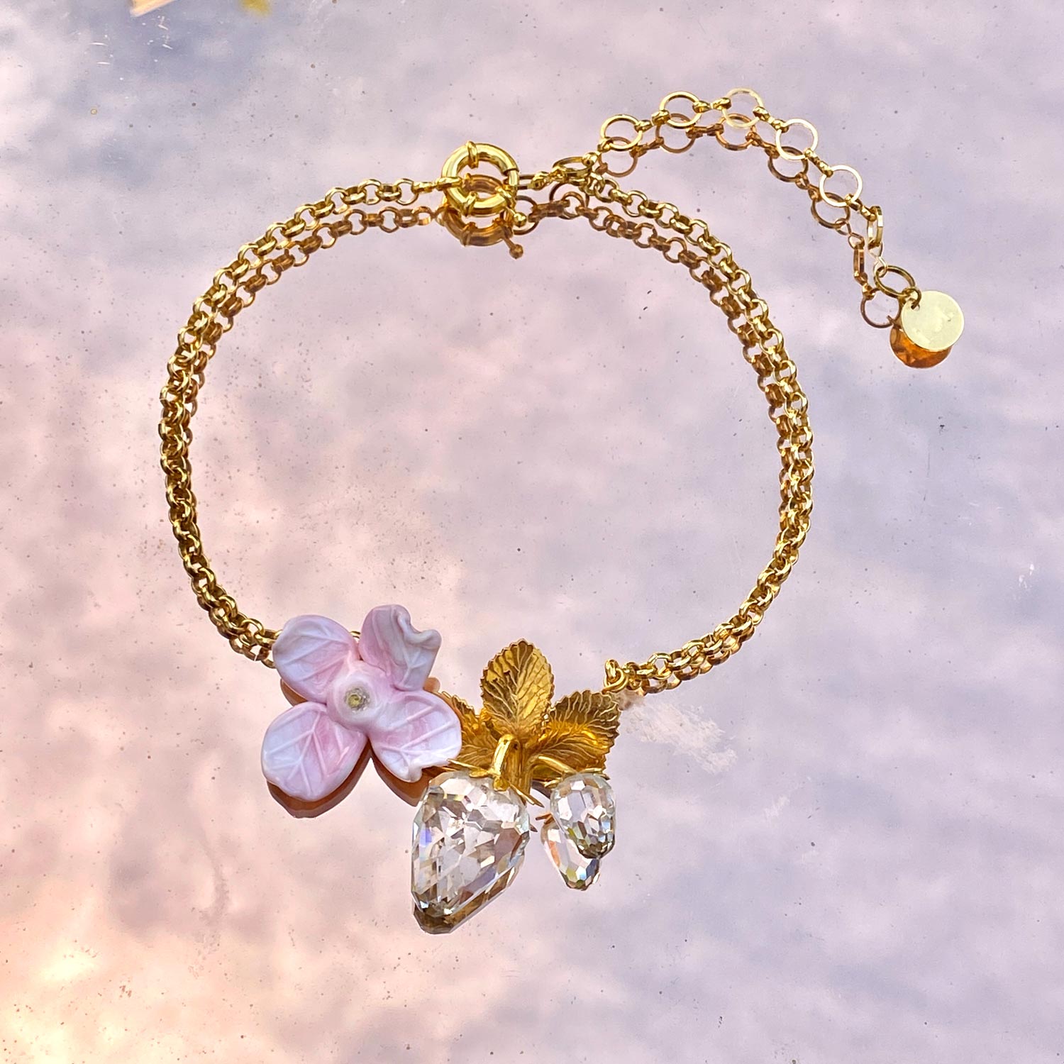 Collier Strawberry &amp; Cream garden