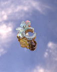 Earcuff Blue Tiare