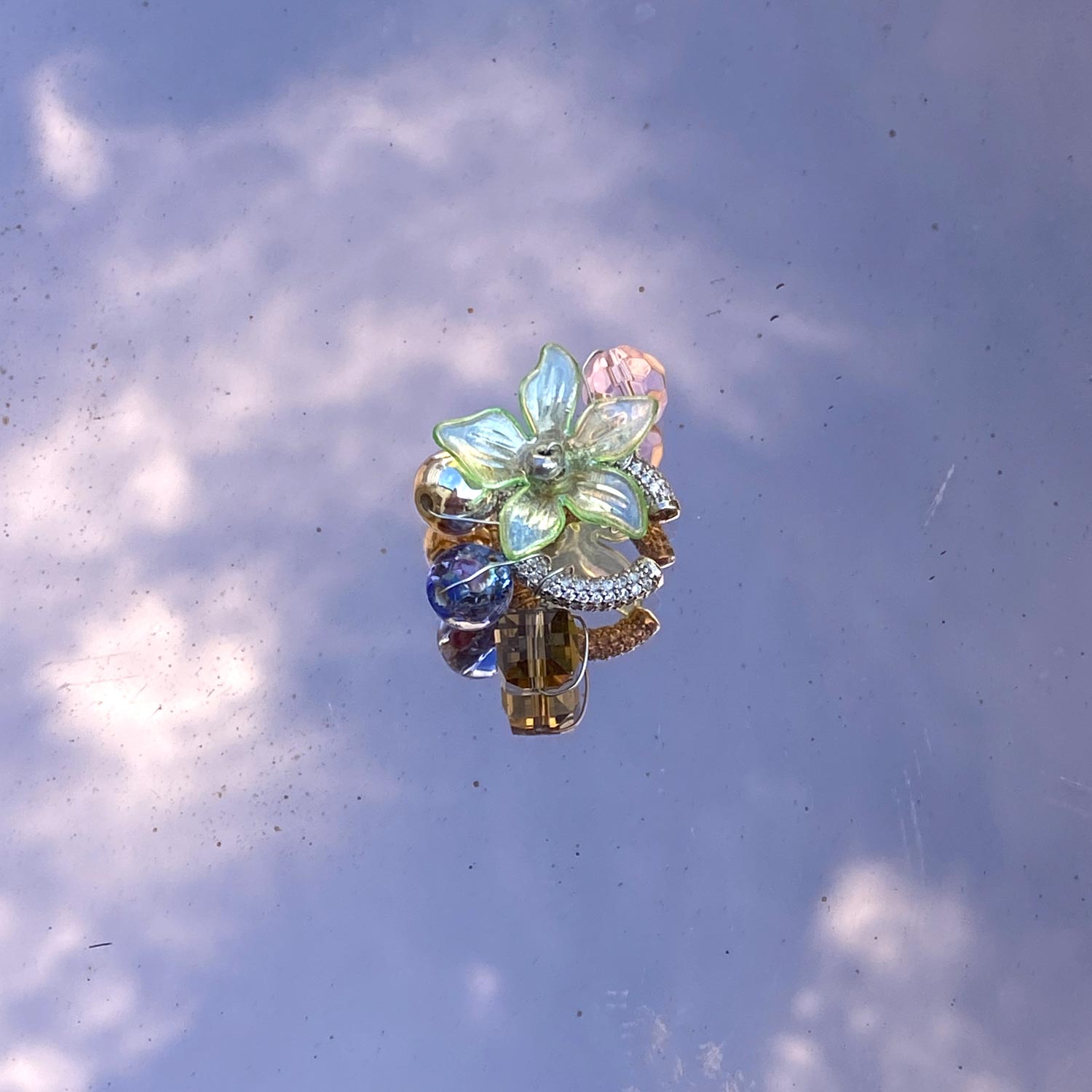 Earcuff Green Tiare