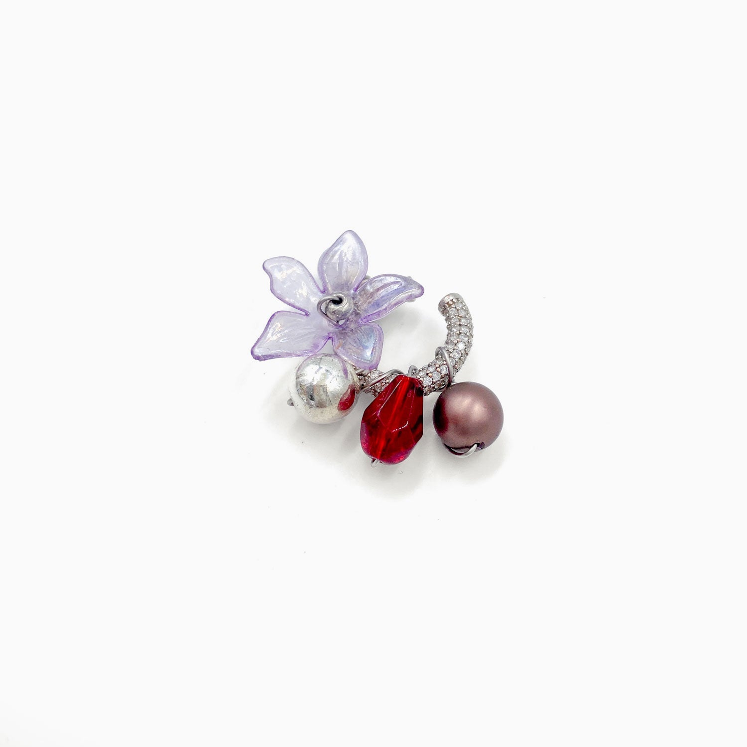 Earcuff Violet Tiare
