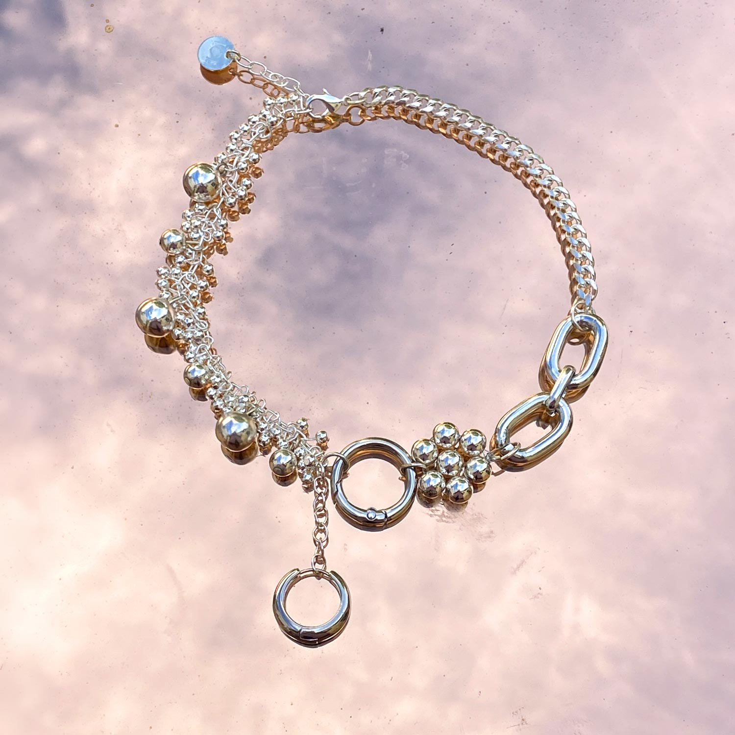 Milky tone necklace 