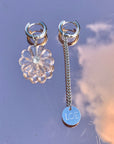 Boucles d'oreilles Silver Life On Earth